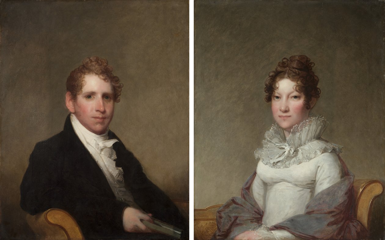 tohtori James Stuart; Mary Campbell Stuart tekijältä Gilbert Stuart