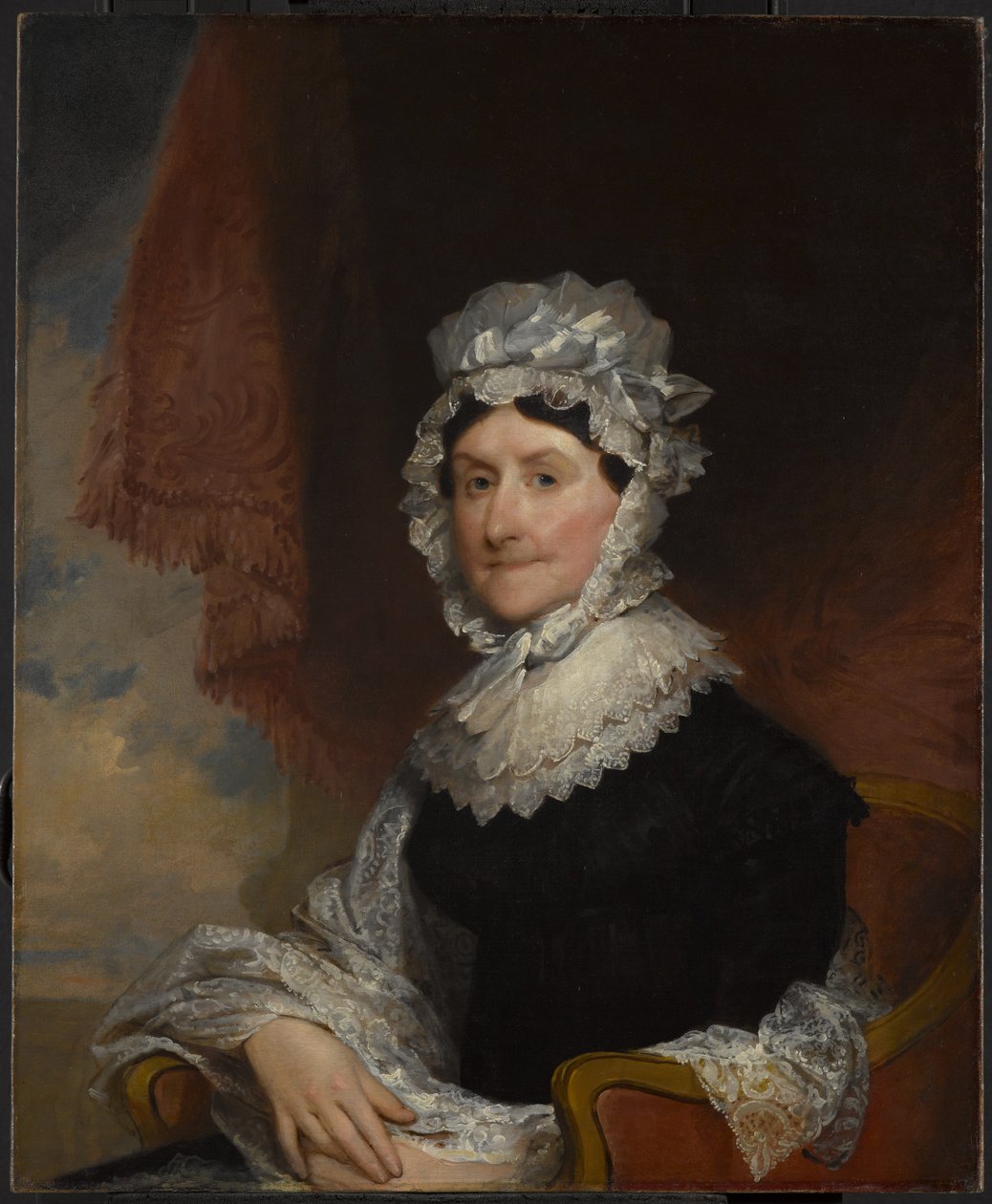 Rouva Robert Nicholls (Henrietta Overing) Auchmuty, 1816 tekijältä Gilbert Stuart