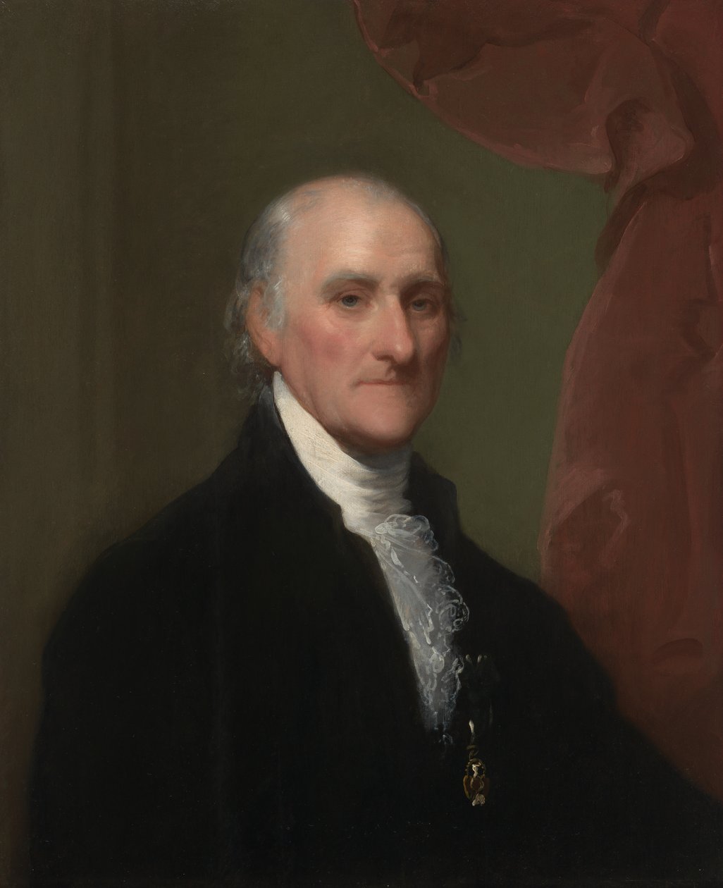 Samuel Miles, n. 1800 (öljy puulevylle) tekijältä Gilbert Stuart