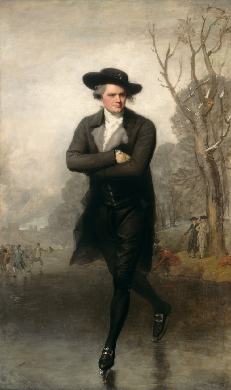 Luistelija (William Grantin muotokuva) tekijältä Gilbert Stuart