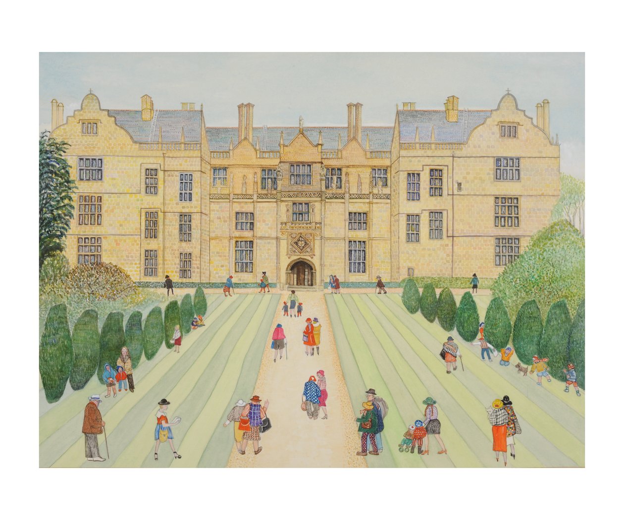 Montacute House (wc paperilla) tekijältä Gillian Lawson