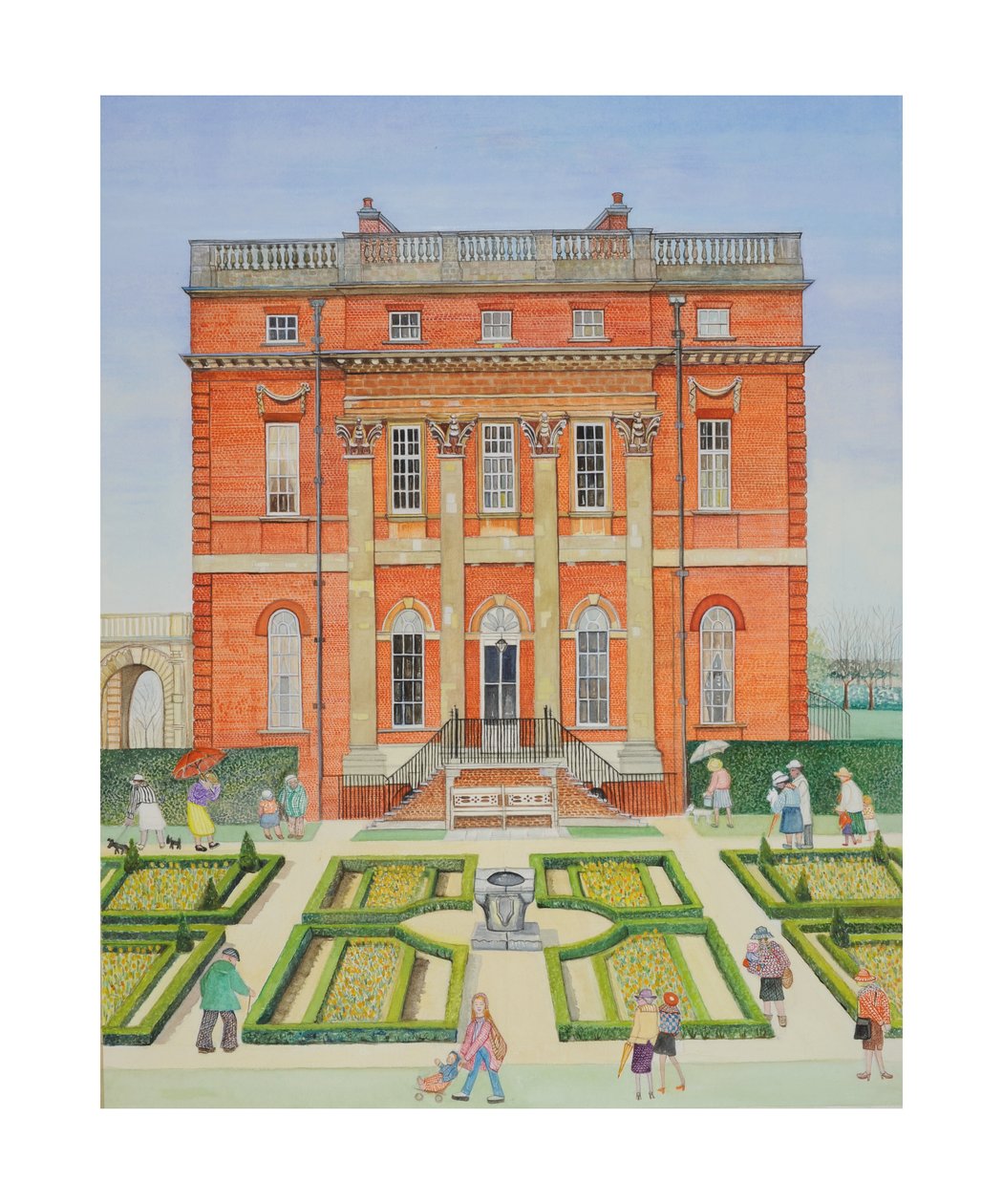 West Clandon, Surrey (wc paperilla) tekijältä Gillian Lawson