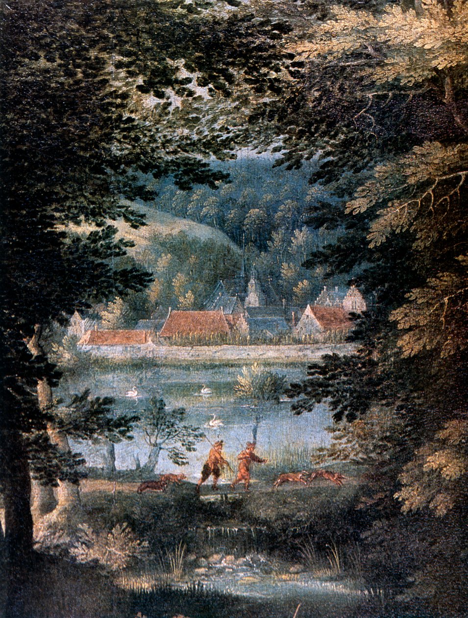 Maisema, 1500-luku. tekijältä Gillis van Coninxloo