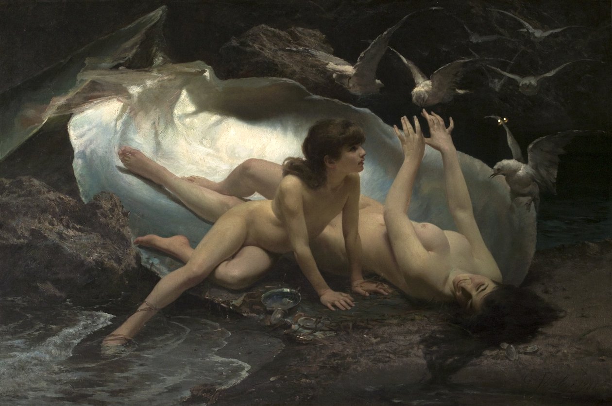 Naiadit, 1881 tekijältä Gioacchino Pagliei