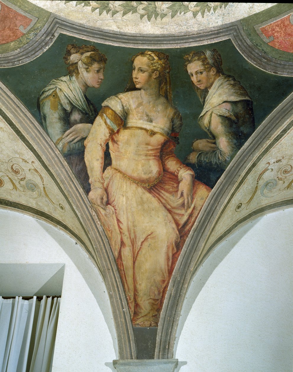 Muses, Apollon kammio ja muusat tekijältä Giorgio Vasari