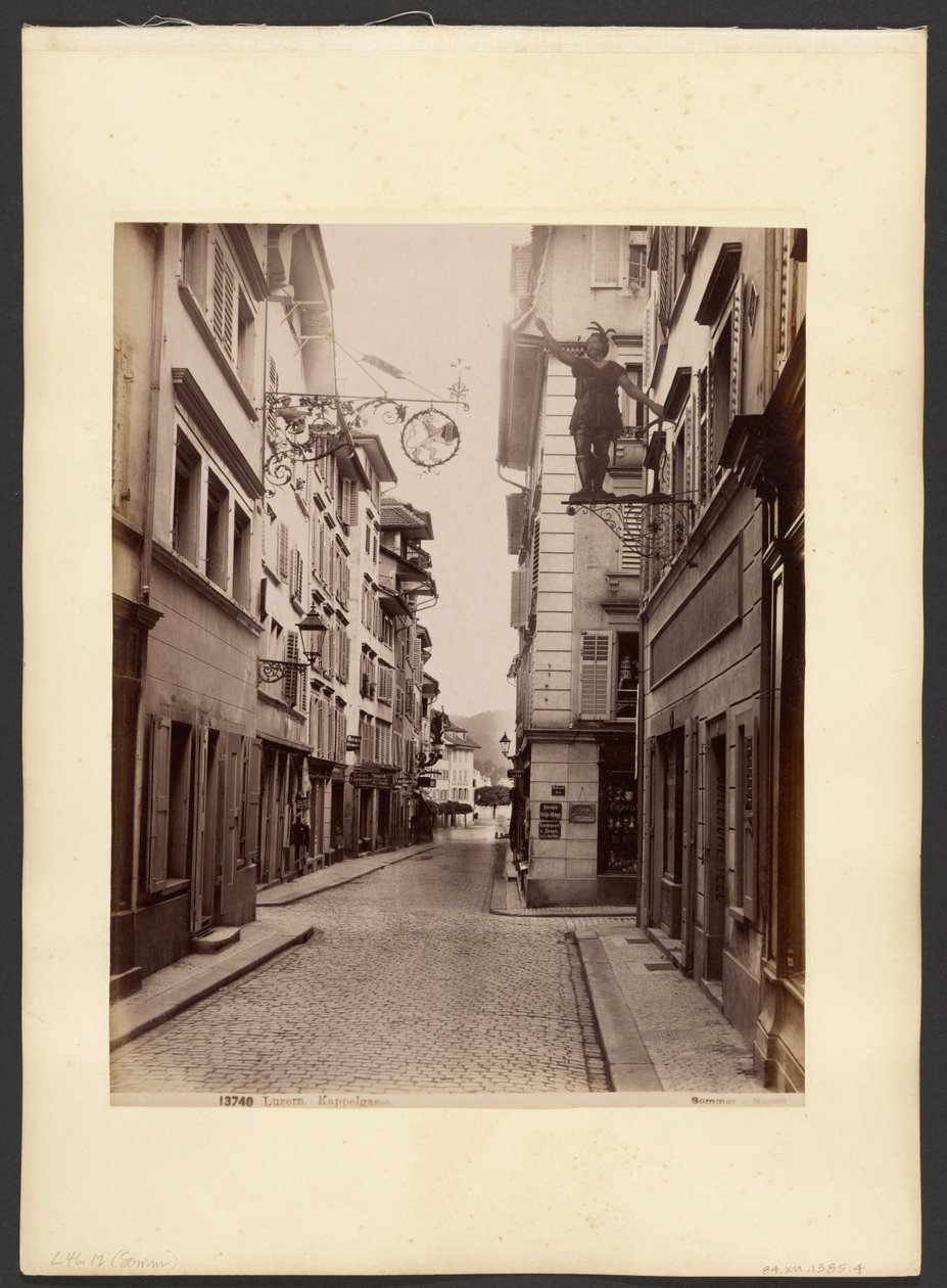 Luzern, Kappelgasse tekijältä Giorgio Sommer