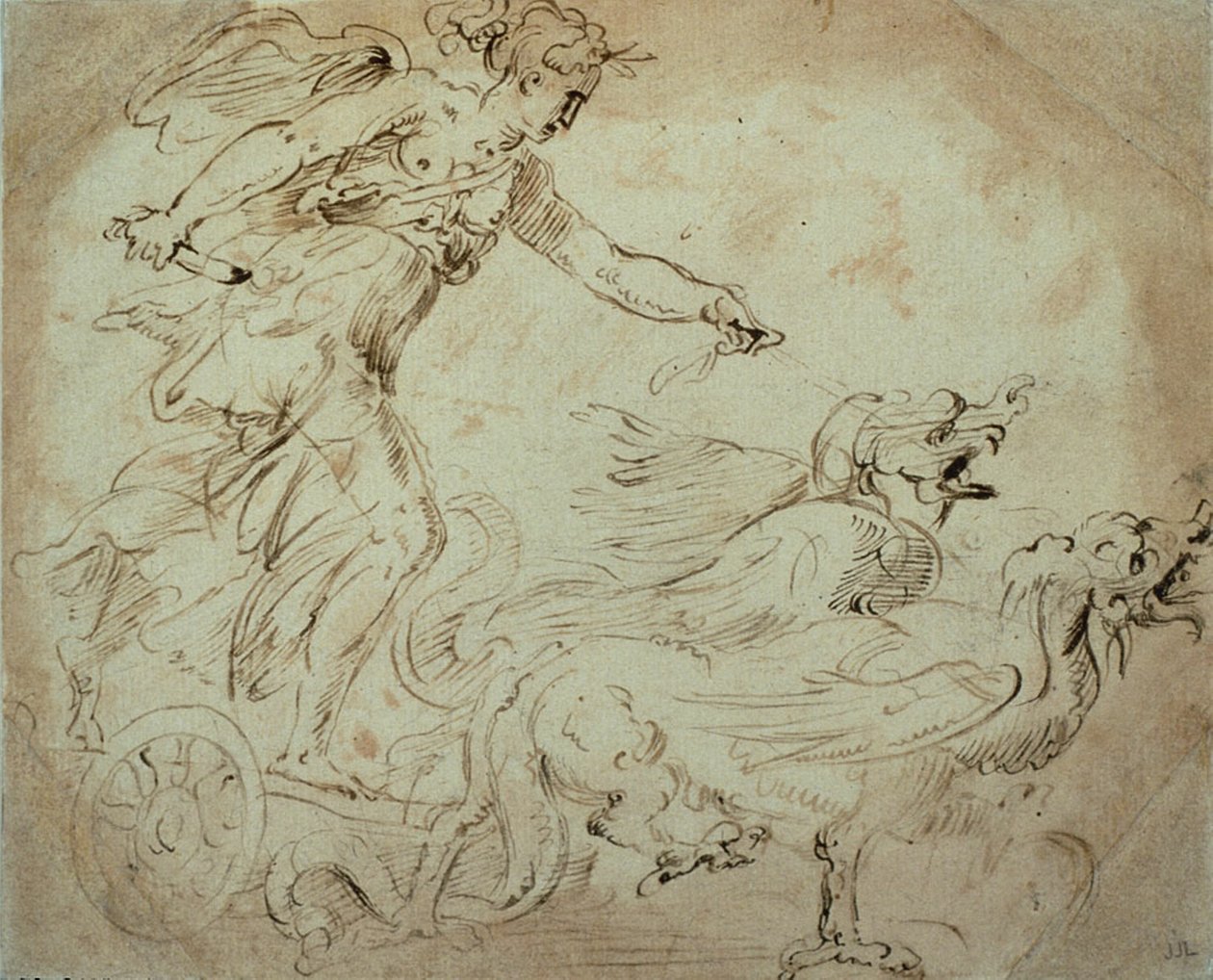 Estudi per a Ceresfinnish tekijältä Giorgio Vasari