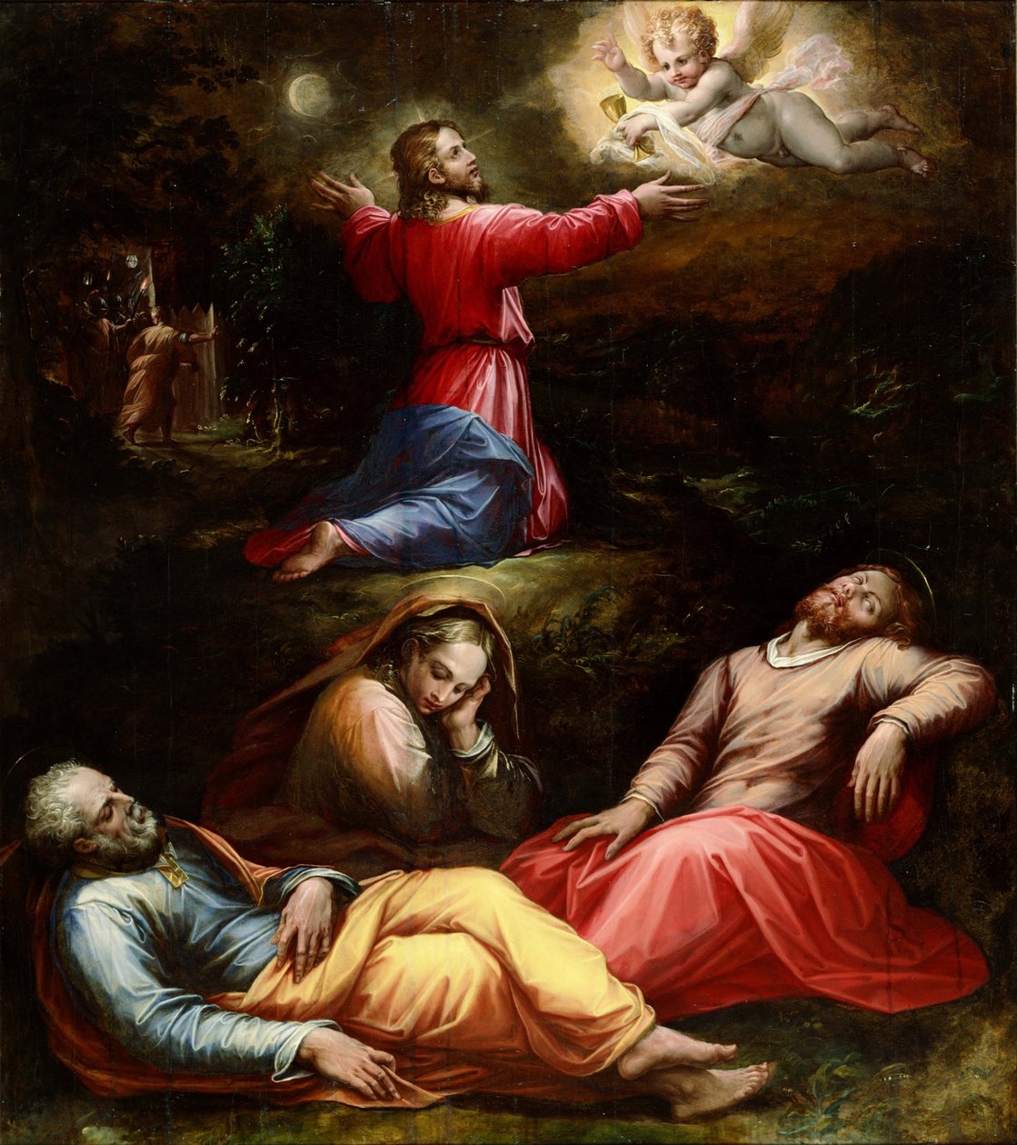 Agony in the Garden tekijältä Giorgio Vasari