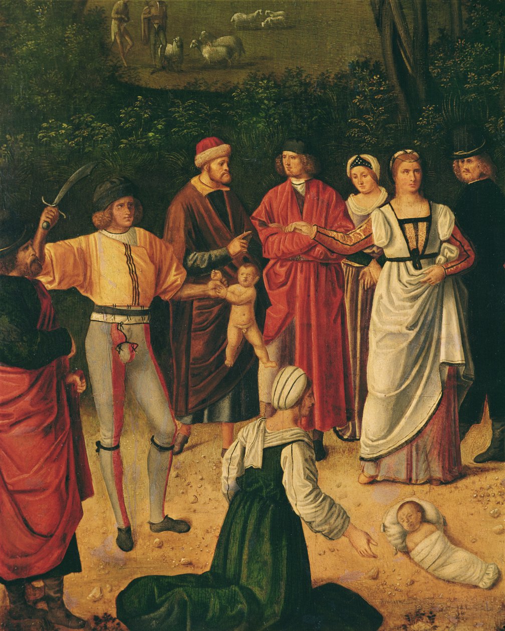 Salomon tuomio, 1505 tekijältä Giorgione da Castelfranco