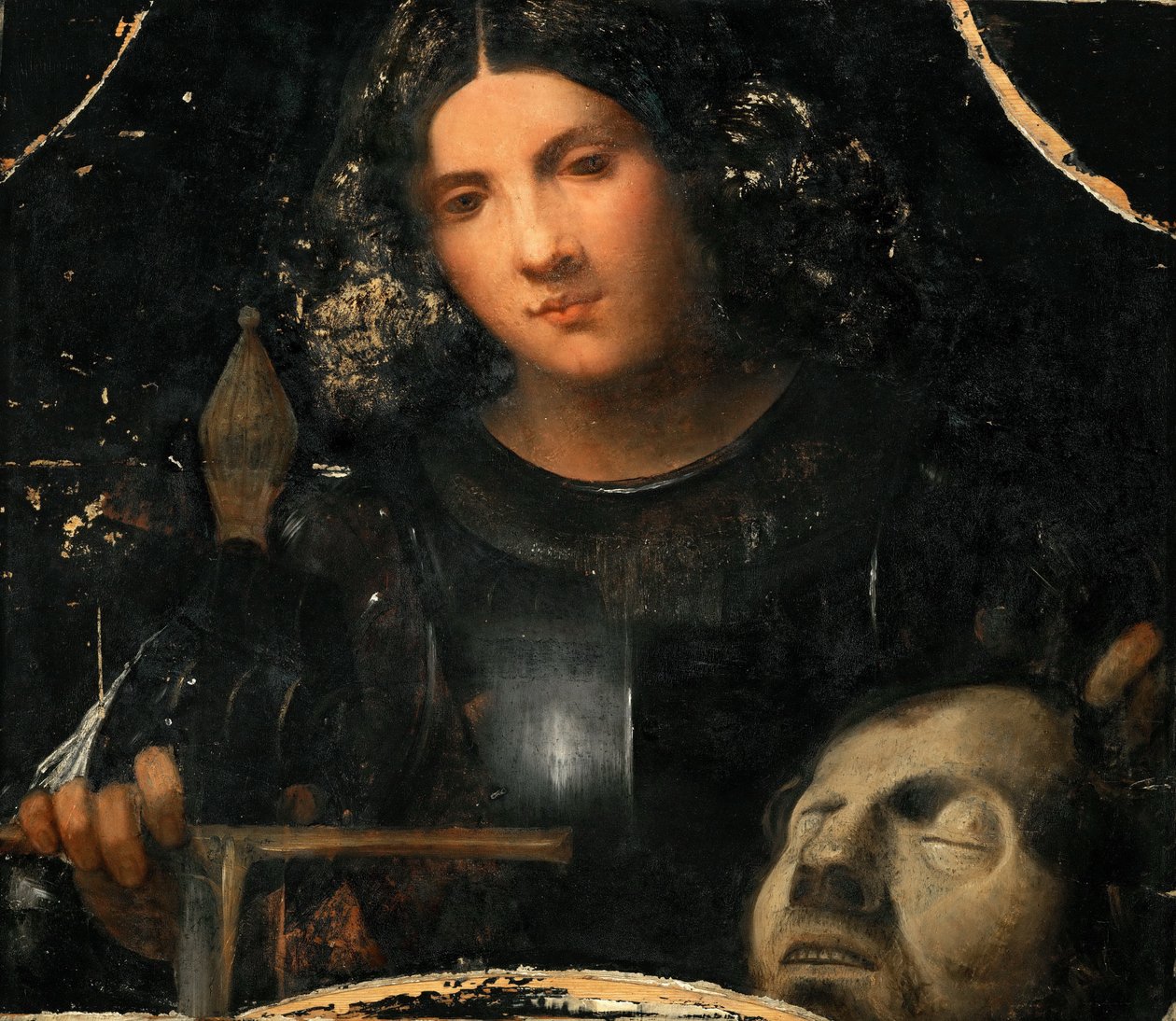 David mit dem Haupt des Goliath tekijältä Giorgione da Castelfranco
