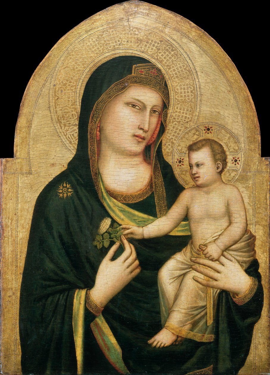 Madonna ja lapsi tekijältä Giotto di Bondone
