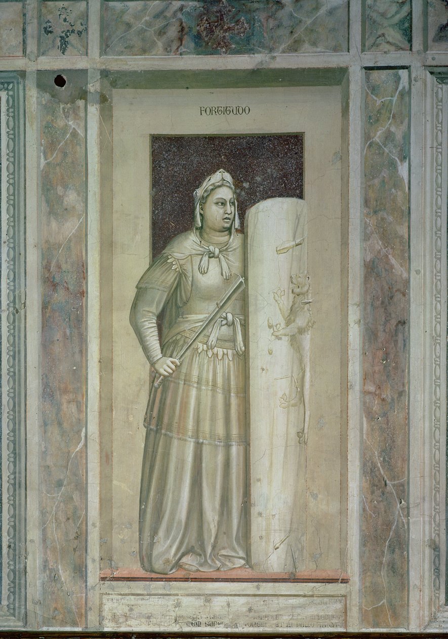 Fortitude, n. 1305 tekijältä Giotto di Bondone