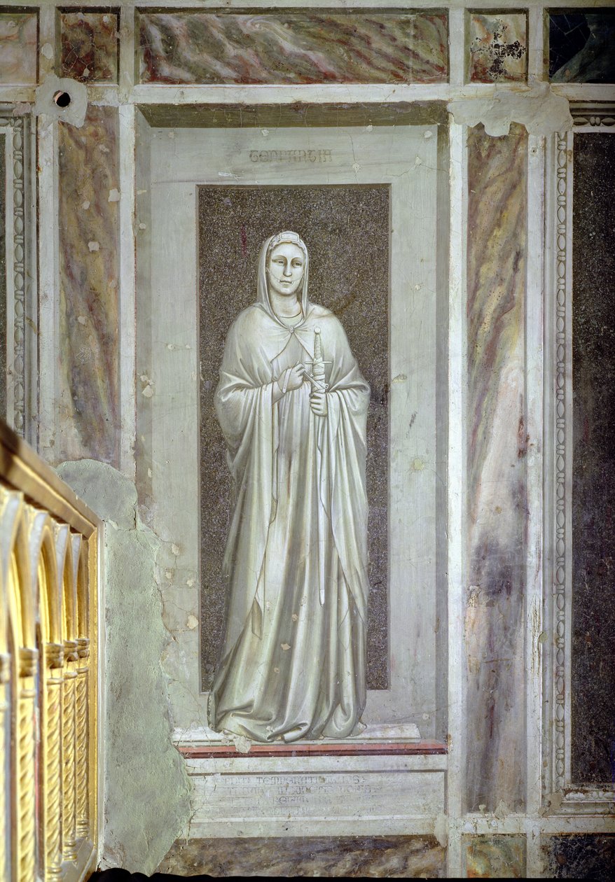 Temperance, n. 1305 tekijältä Giotto di Bondone