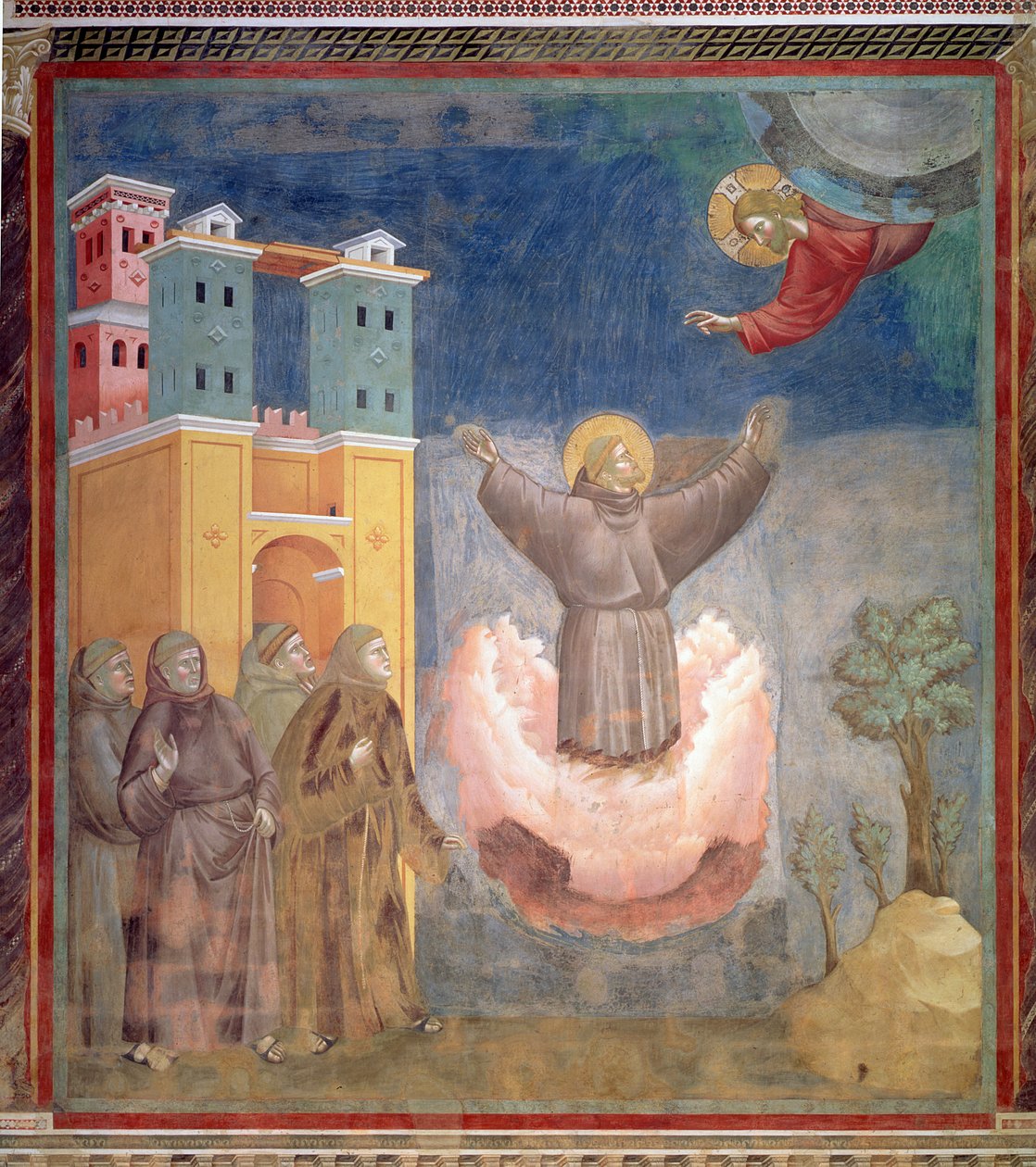Pyhän Franciscuksen ekstaasi, 1297-1299 tekijältä Giotto di Bondone