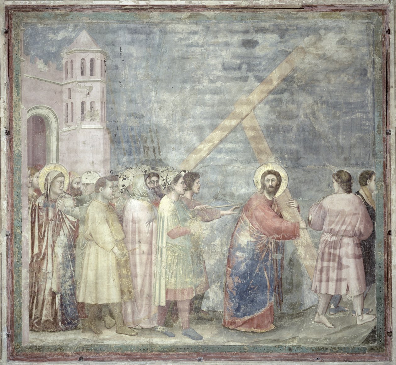 Tie Golgatalle, n. 1305 tekijältä Giotto di Bondone
