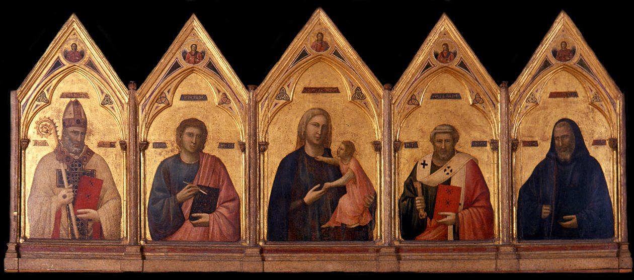 Badia Polyptych, noin 1301-1302 tekijältä Giotto di Bondone