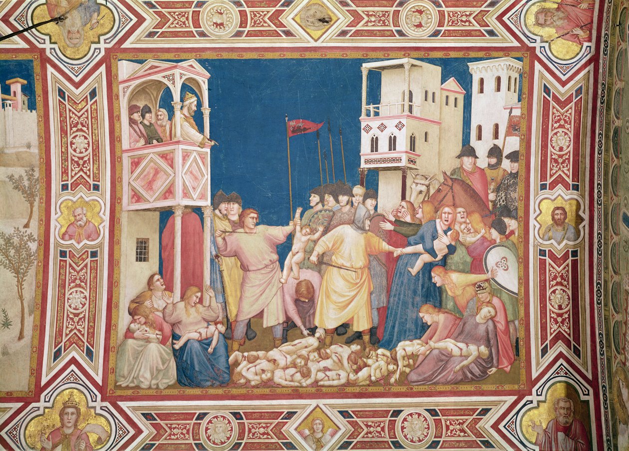 Viattomien verilöyly tekijältä Giotto di Bondone