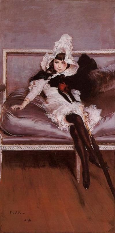Muotokuva Giovinetta Errazuriznista Deutsch: Portat von Giovinetta ErrazuriznPolski: Portet Giovinetty Errazurizn tekijältä Giovanni Boldini