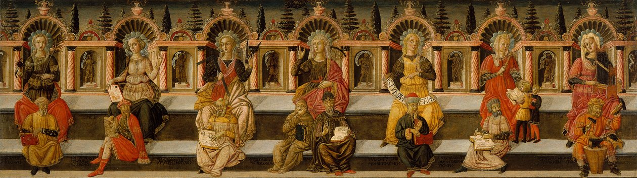 Seitsemän vapaataidetta tekijältä Giovanni ser Giovanni di Guidi