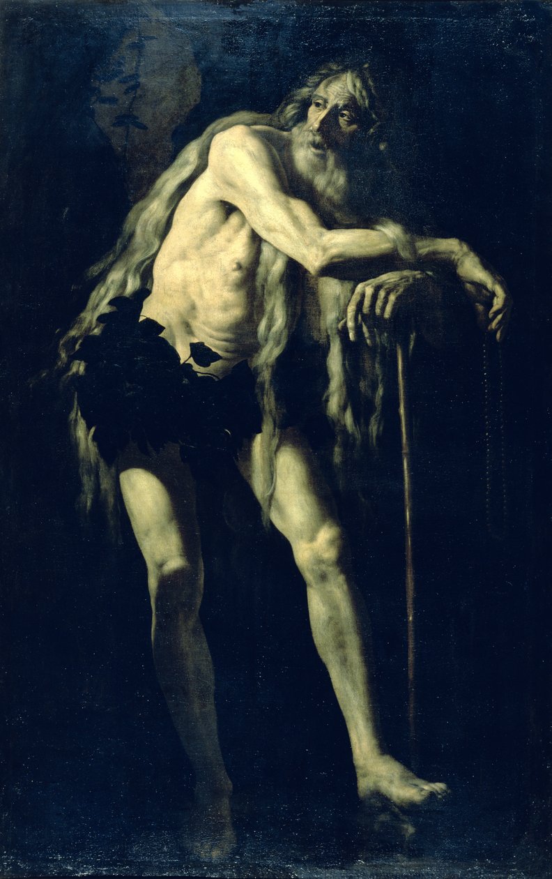 Pyhä Onufrius tekijältä Giovanni Battista Caracciolo