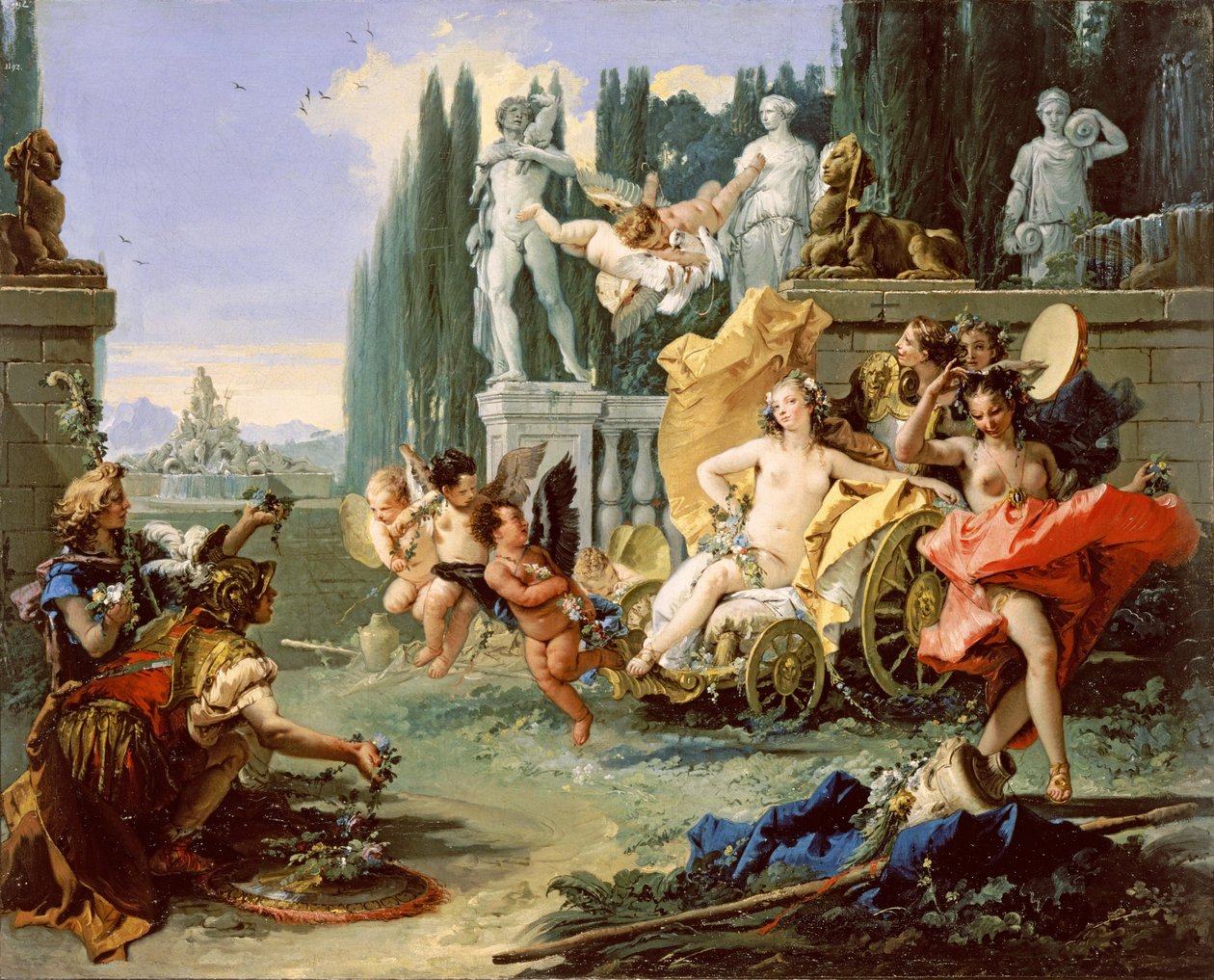 Floran valtakunta tekijältä Giovanni Battista Tiepolo