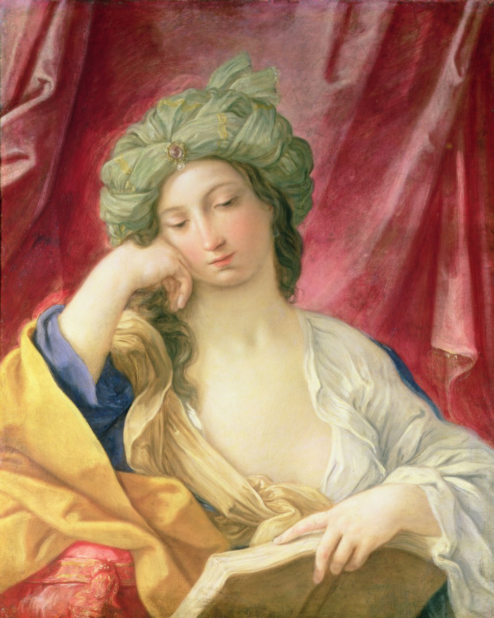 Sibylla, 1640 tekijältä Giovanni Andrea Sirani