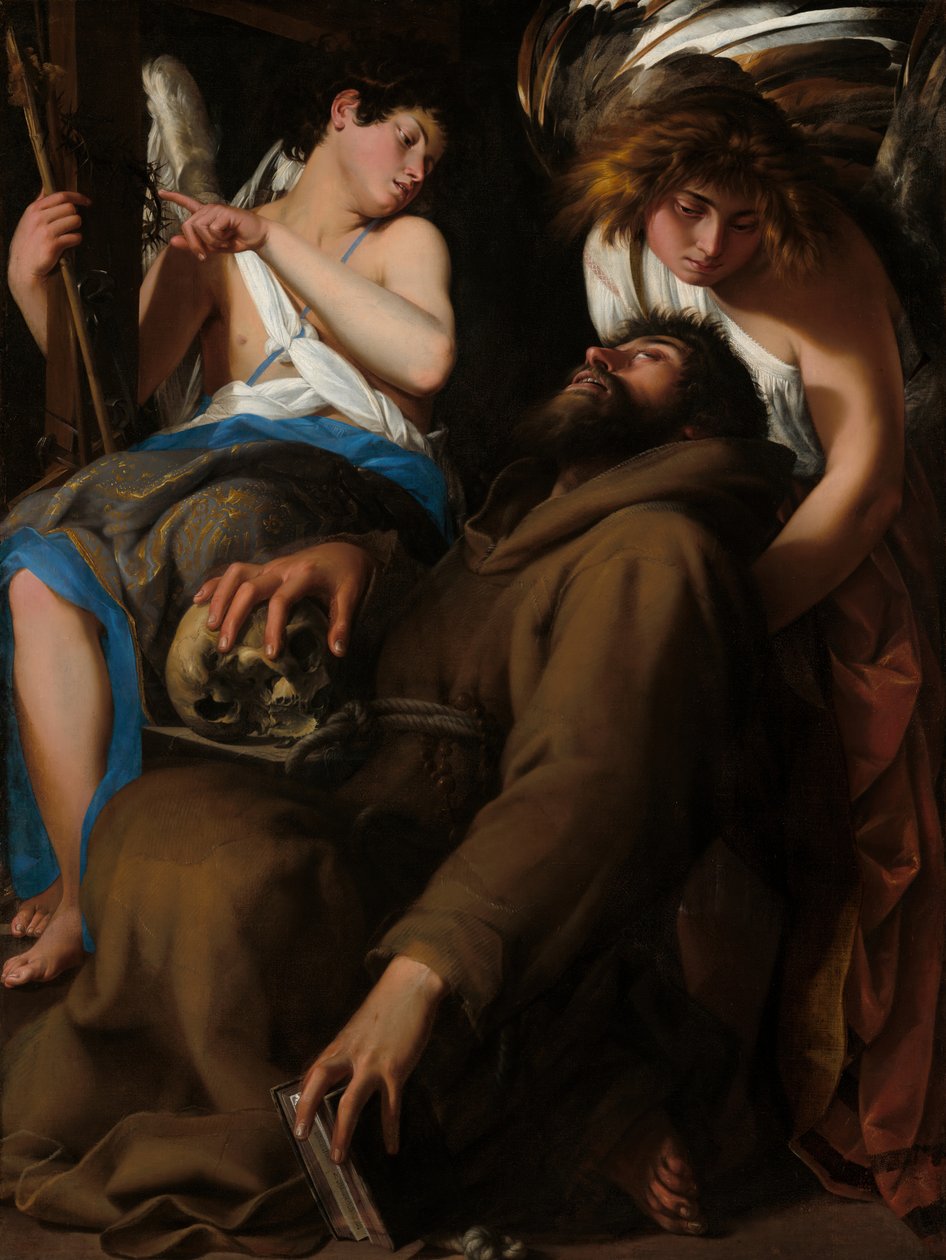 Pyhän Franciscuksen ekstaasi, 1601. tekijältä Giovanni Baglione