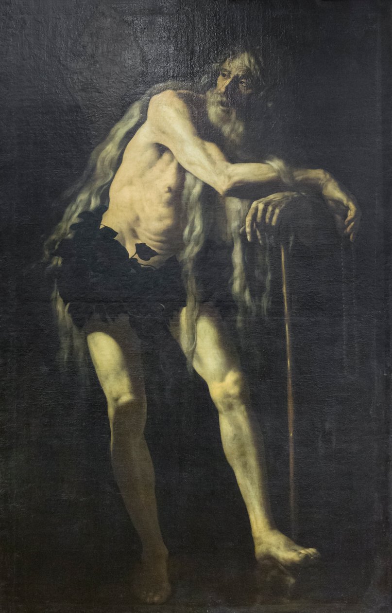 Pyhä Onufrius tekijältä Giovanni Battista Caracciolo
