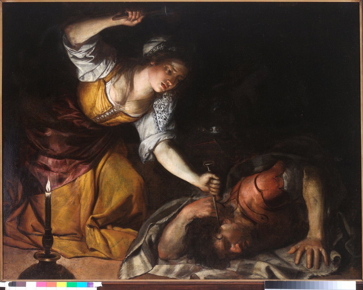Jael ja Sisera tekijältä Giovanni Battista Casoni or Casone