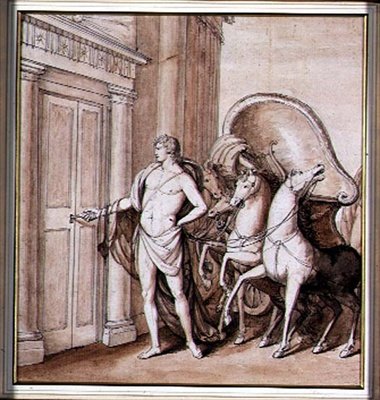 Apollo ja hänen vaununsa tekijältä Giovanni Battista Cipriani