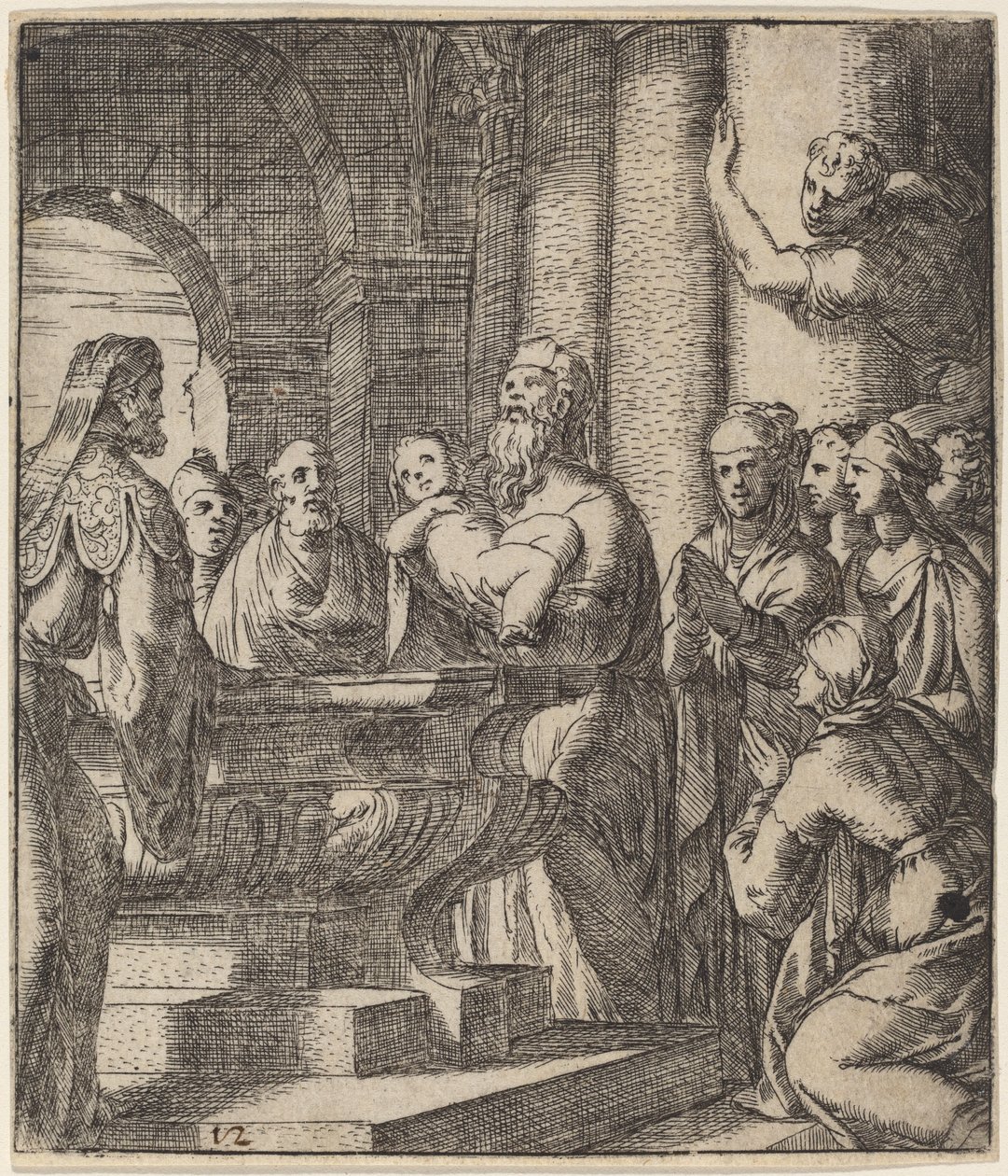 Kristuksen kaste tekijältä Giovanni Battista Fontana