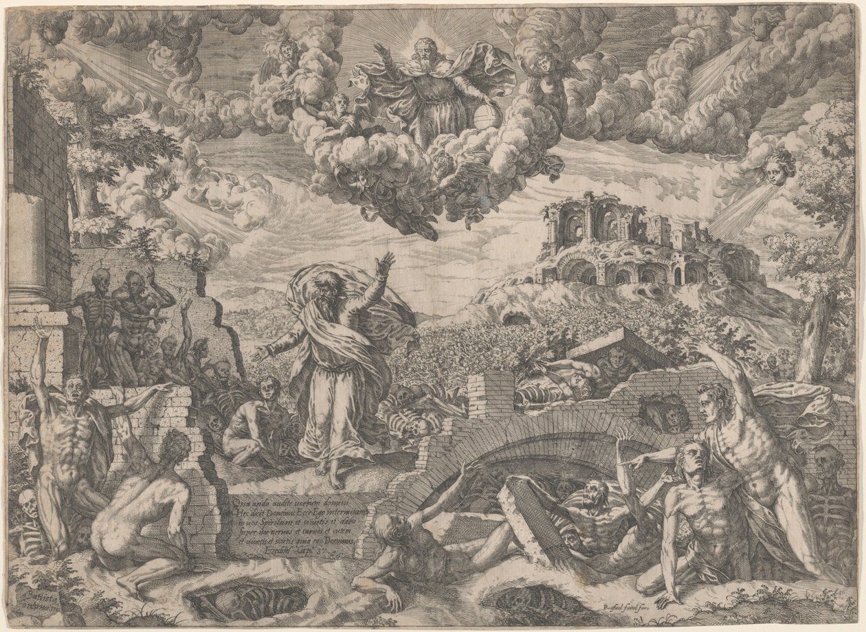 Hesekielin näky tekijältä Giovanni Battista Fontana