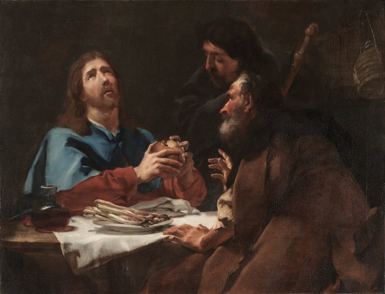 Ellallinen Emmauksessa, n. 1720. tekijältä Giovanni Battista Piazzetta