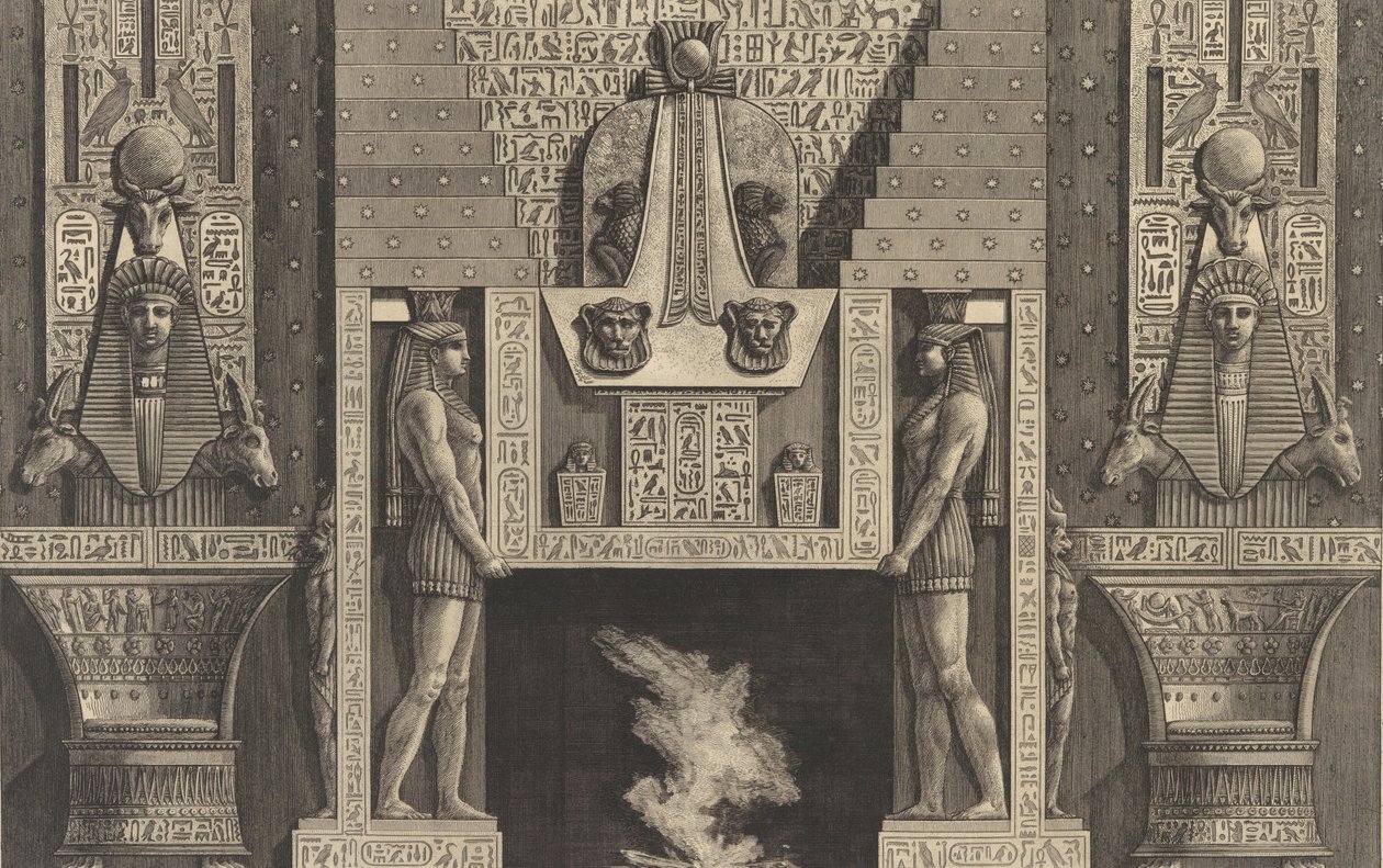 Savupiippu egyptiläiseen tyyliin..., 1769. tekijältä Giovanni Battista Piranesi