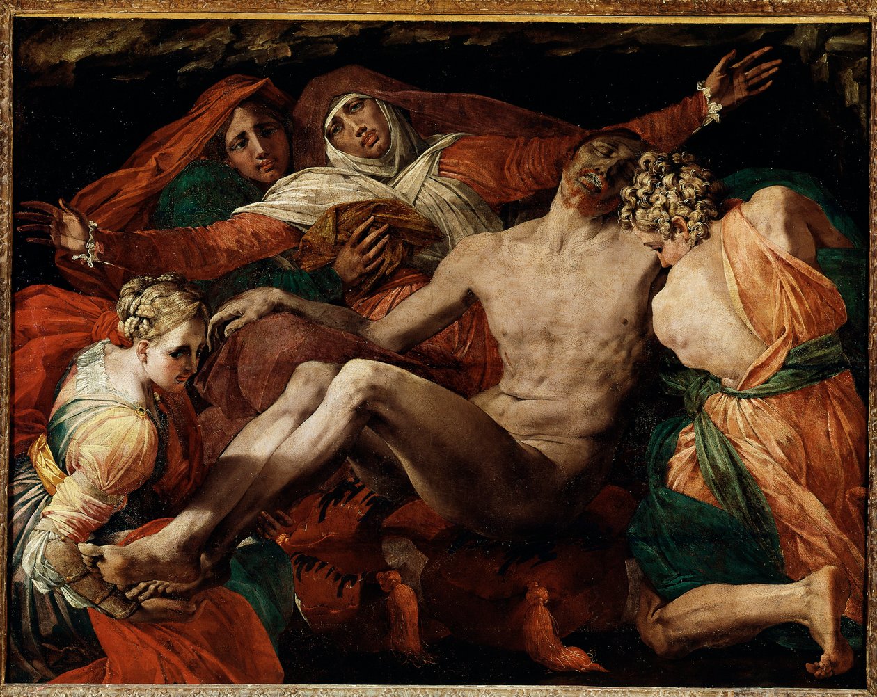 Pieta (maalaus tekijältä Giovanni Battista Rosso Fiorentino