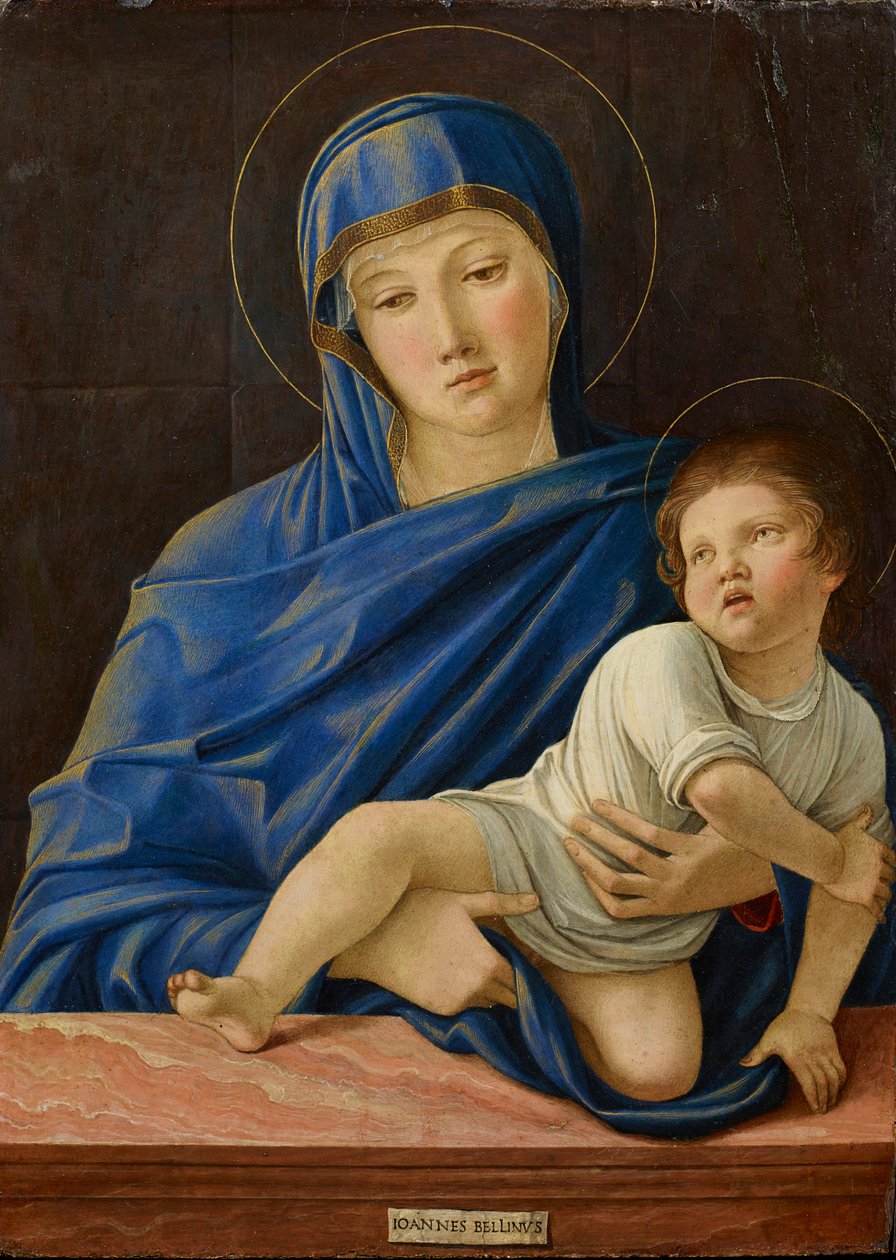 Italian: Lochis Madonna ja lapsi tekijältä Giovanni Bellini