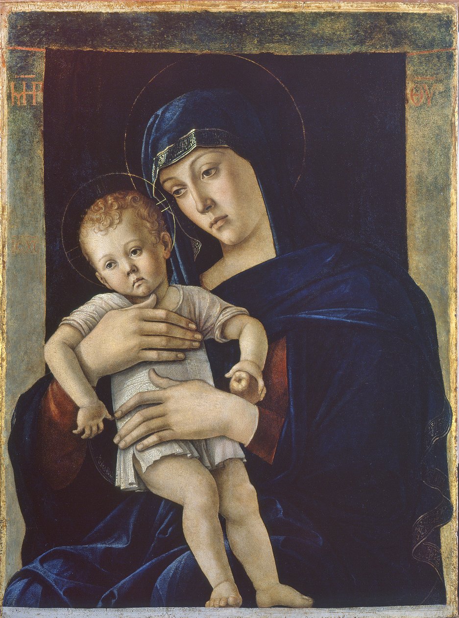 Madonna ja lapsi tekijältä Giovanni Bellini