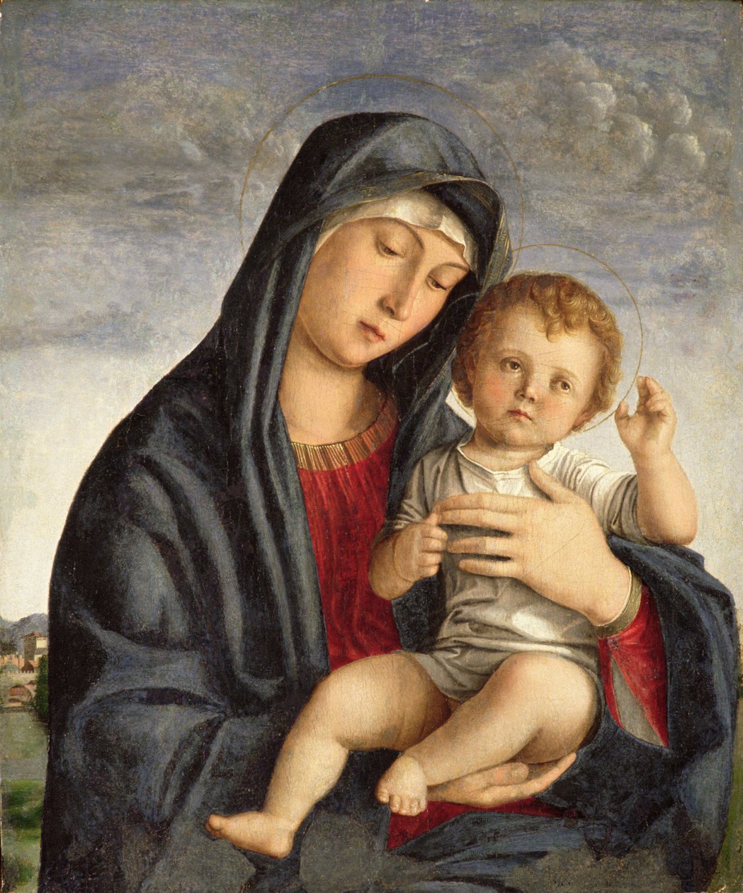 Madonna ja lapsi tekijältä Giovanni Bellini