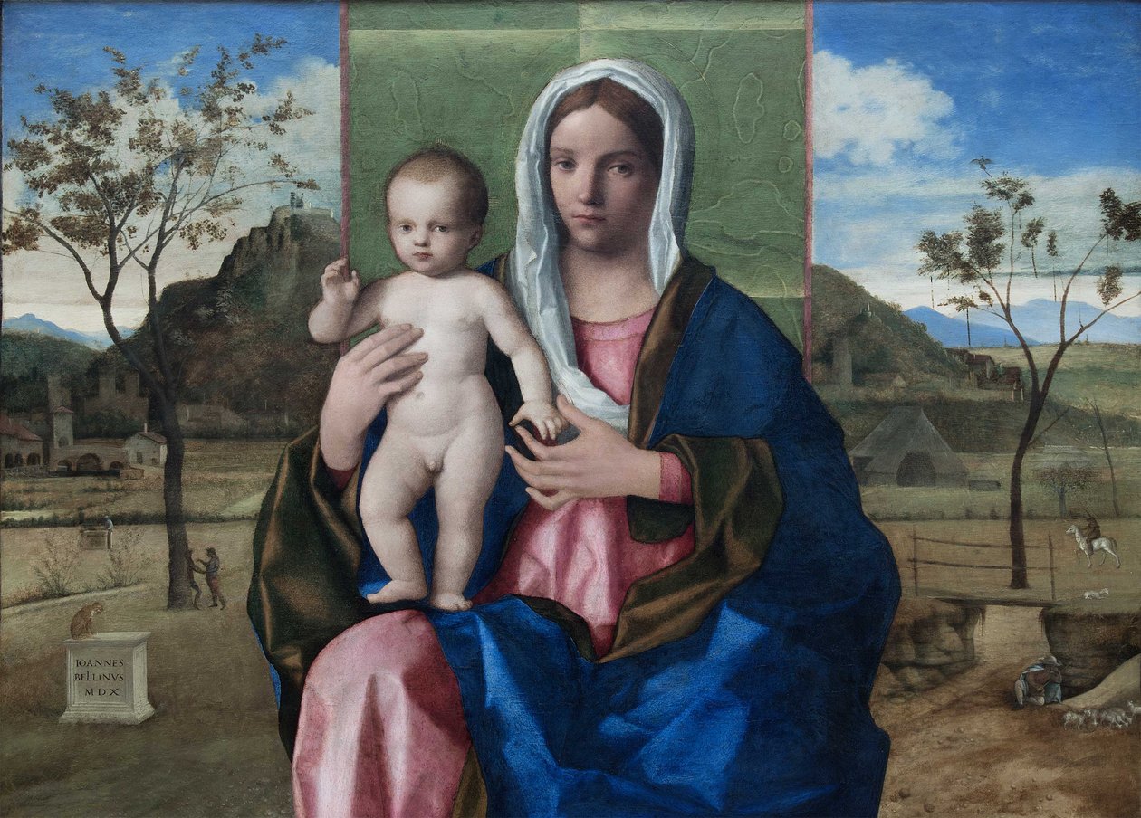 Madonna ja lapsen siunaaminen tekijältä Giovanni Bellini