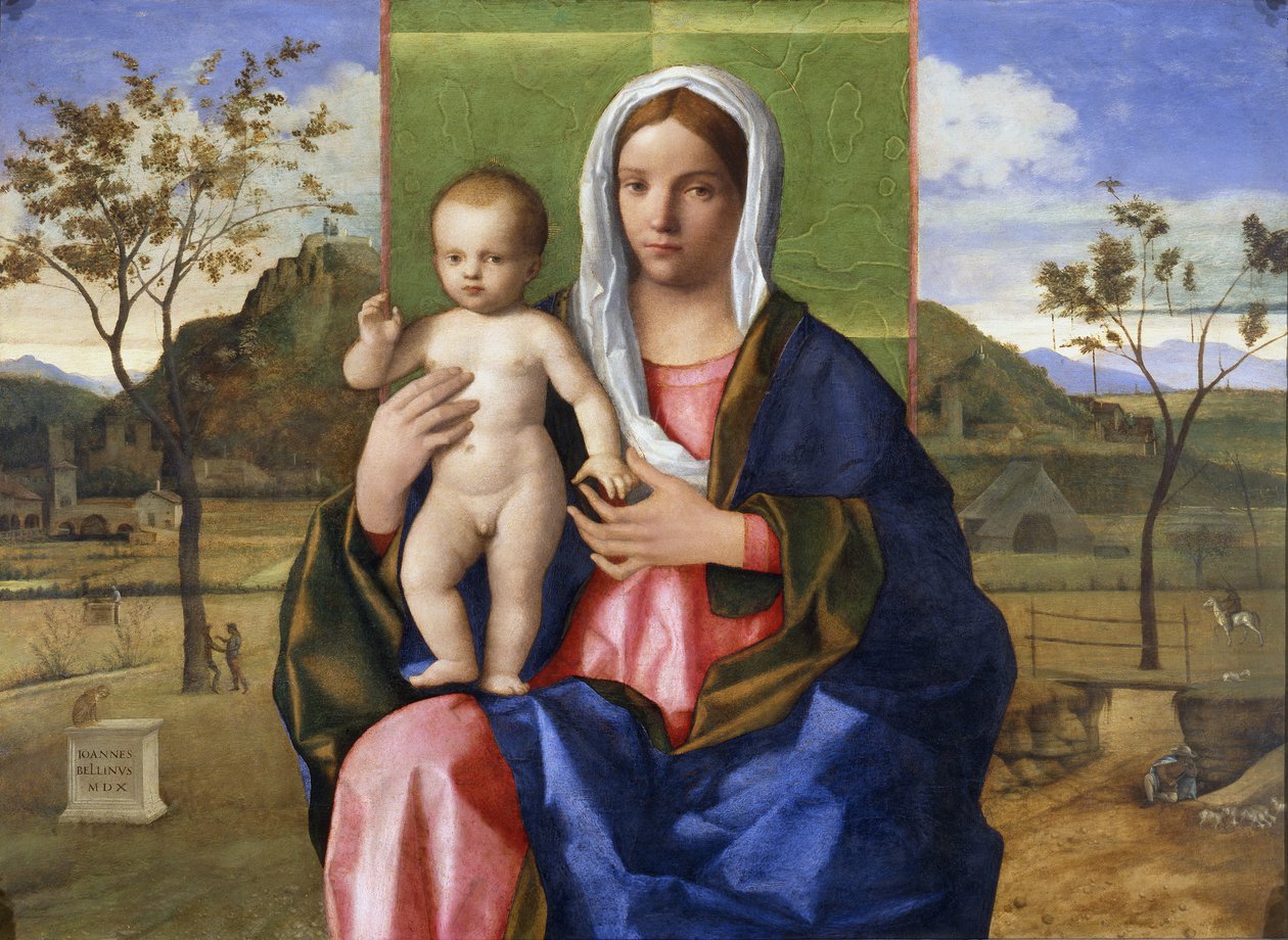 Madonna ja lapsi tekijältä Giovanni Bellini