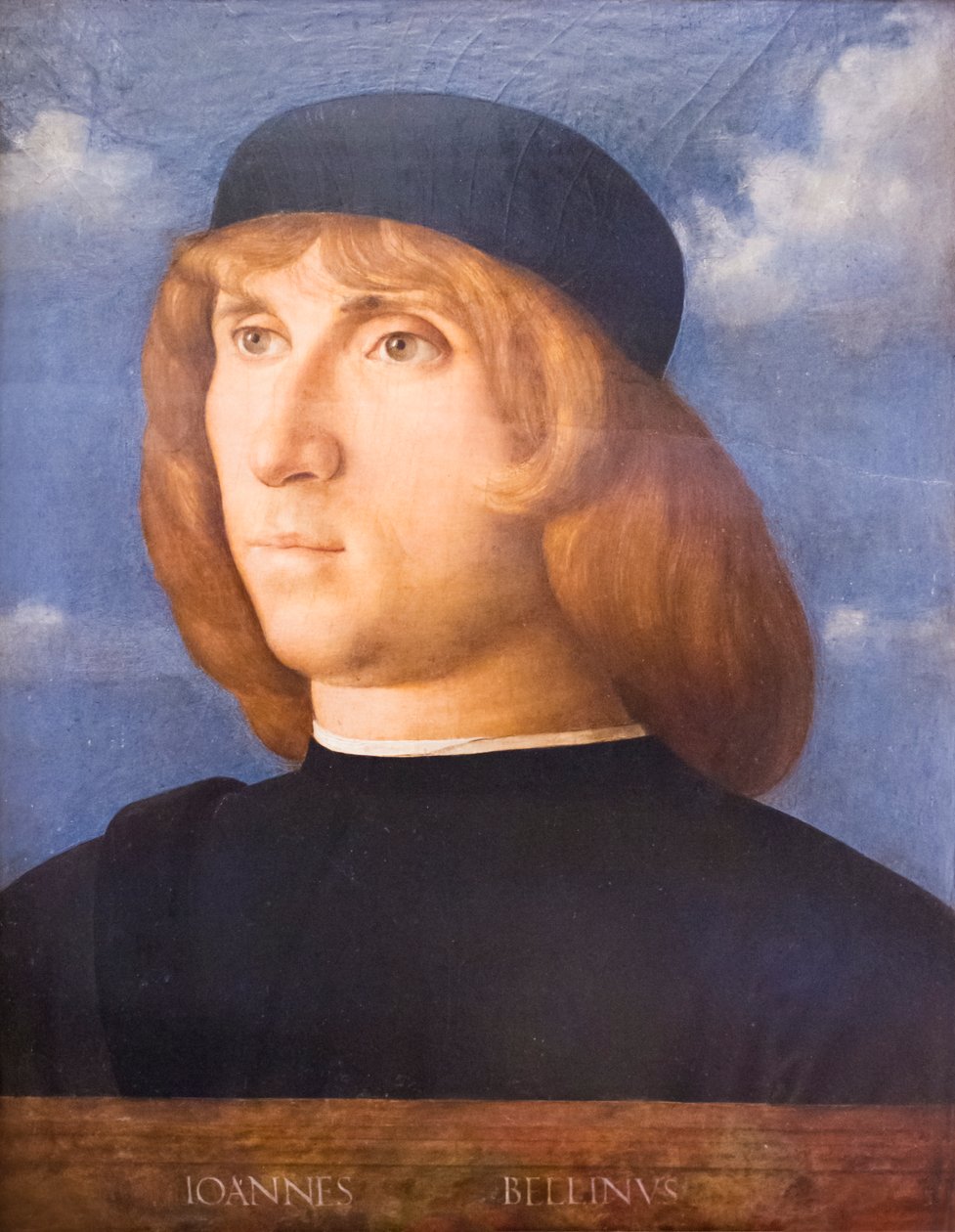 Omakuva (öljy paneelissa) tekijältä Giovanni Bellini