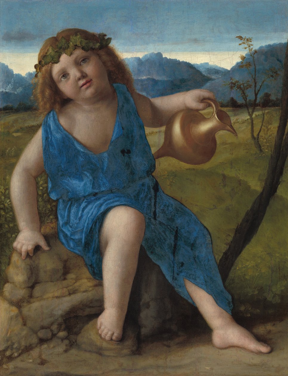 Lapsi Bacchus tekijältä Giovanni Bellini