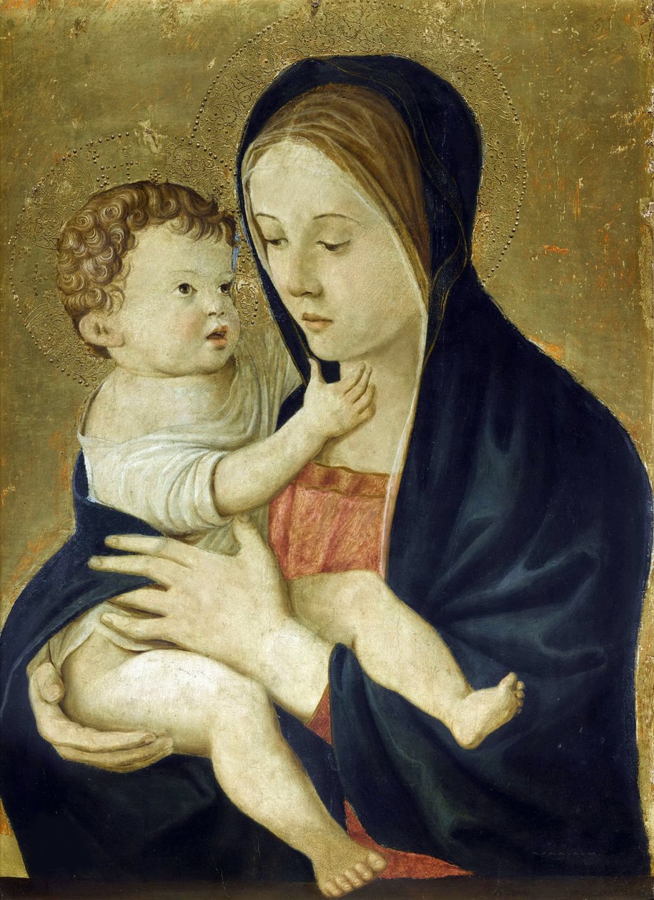 Neitsyt ja lapsi, noin 1470-1475. tekijältä Giovanni Bellini