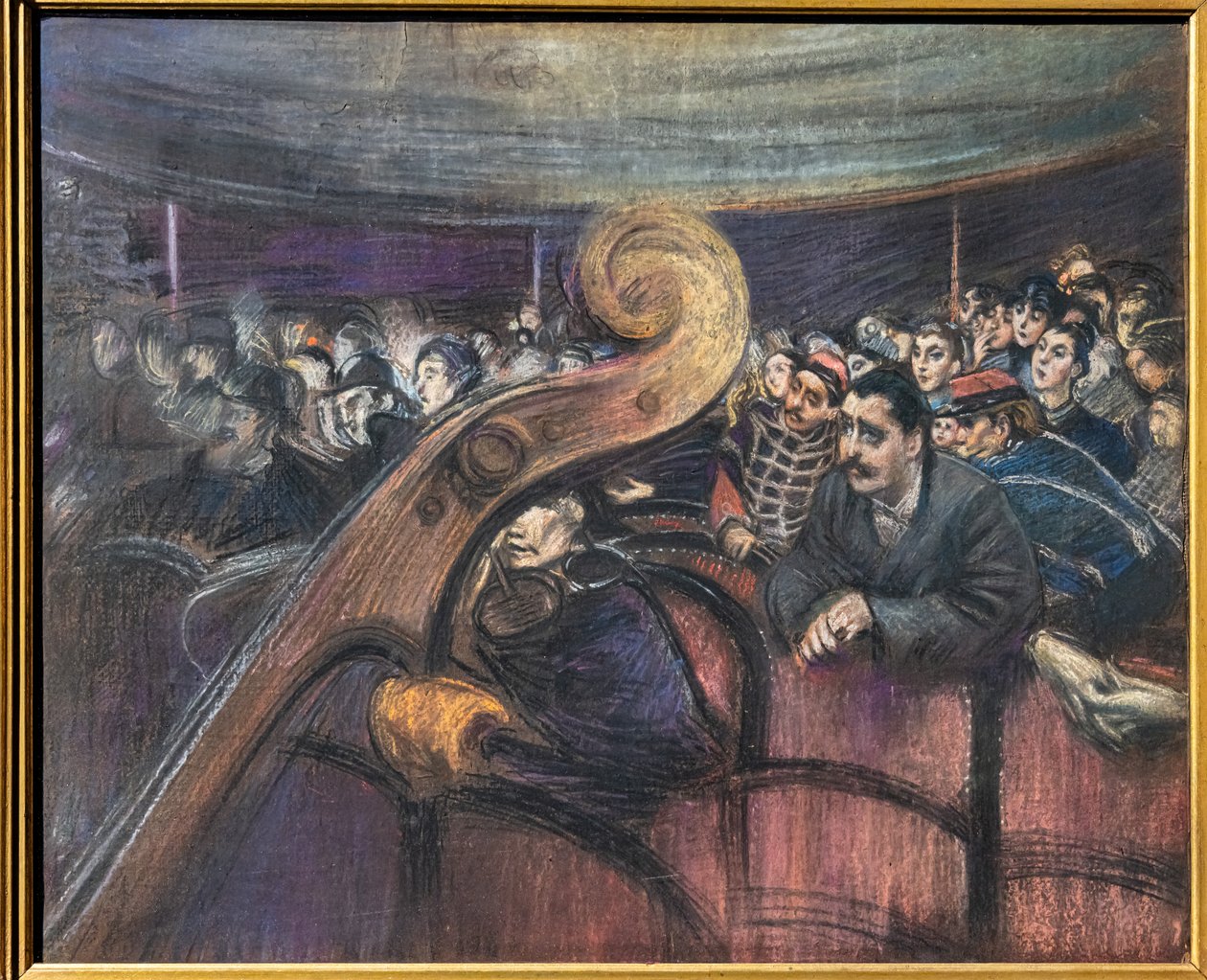 Teatterissa tekijältä Giovanni Boldini