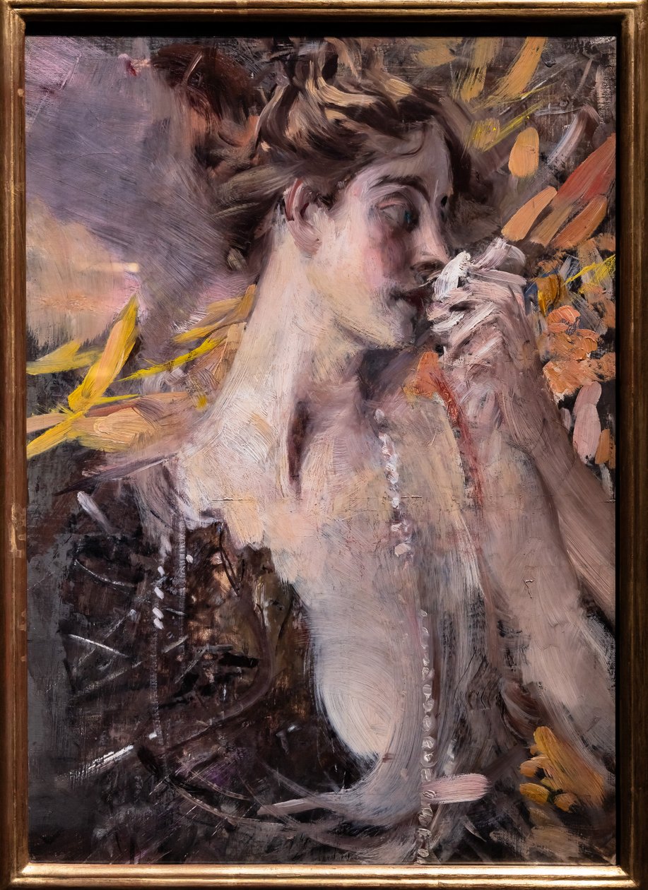 Itkevä Nainen tekijältä Giovanni Boldini