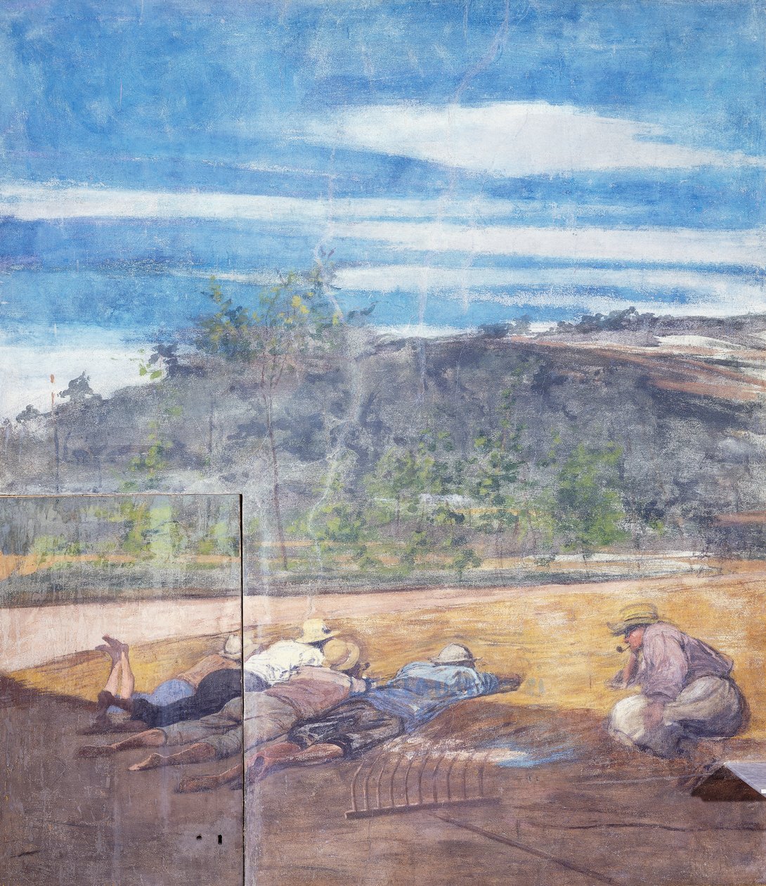 Talonpojat lepäämässä tekijältä Giovanni Boldini