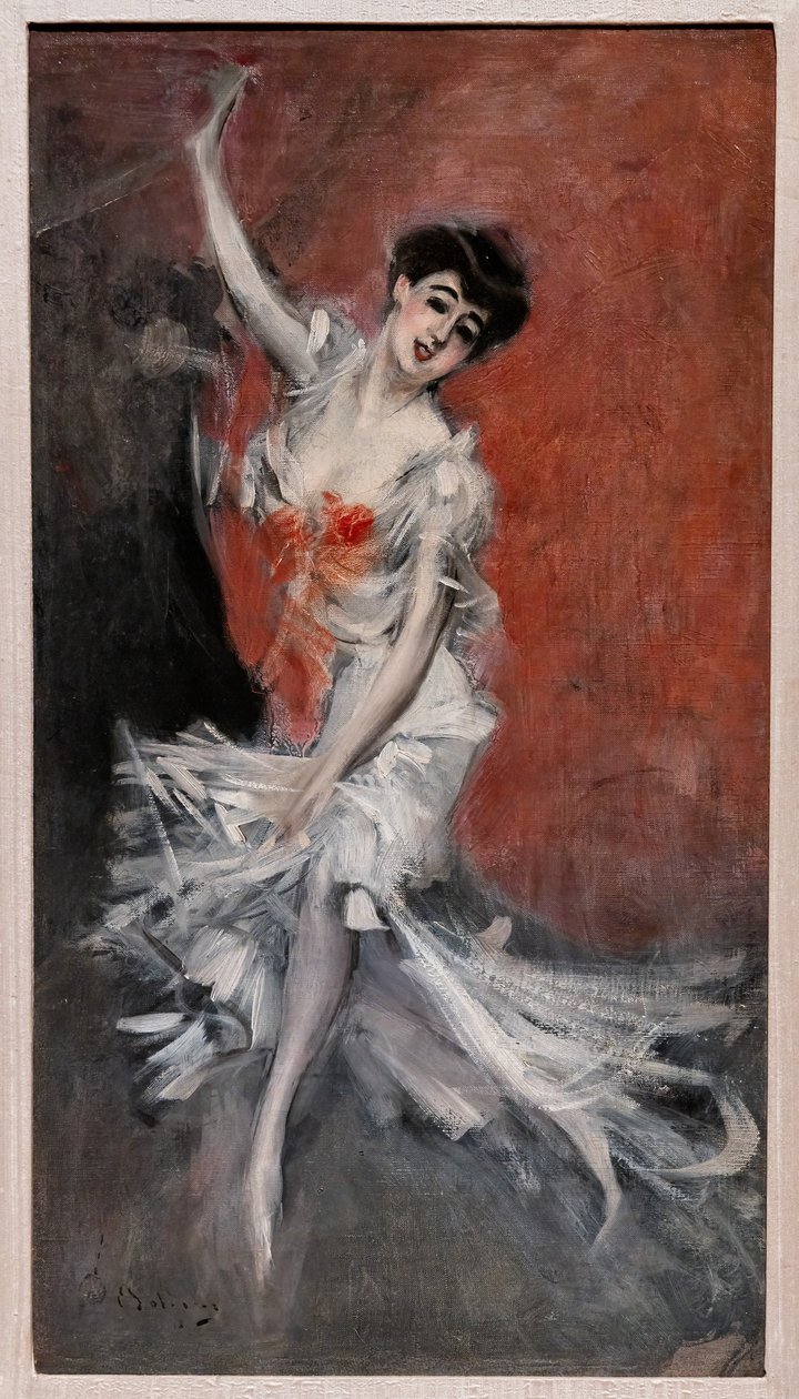 Naistanssijan muotokuva tekijältä Giovanni Boldini