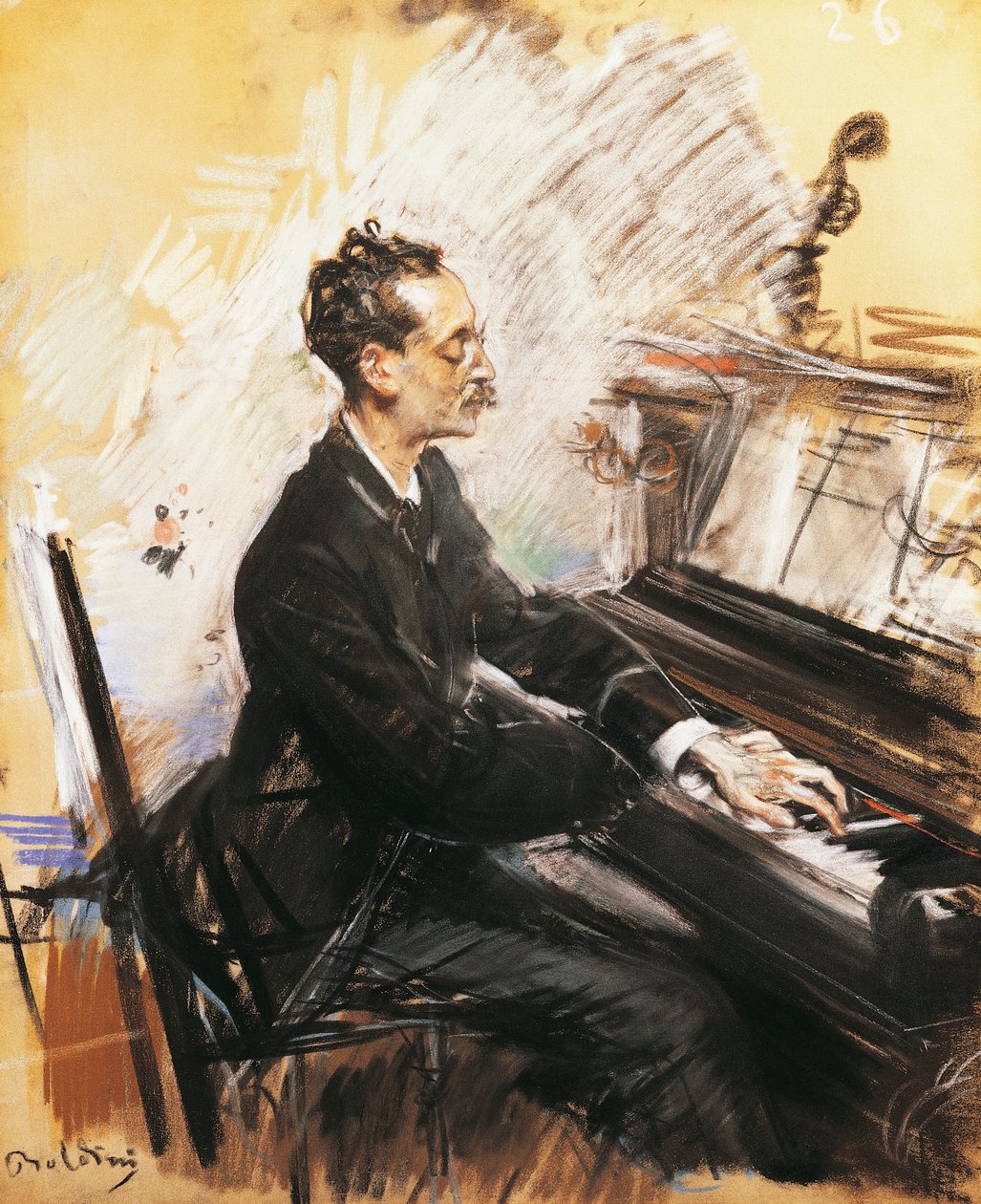 Pianisti Rey Colaco, Giovanni Boldini tekijältä Giovanni Boldini