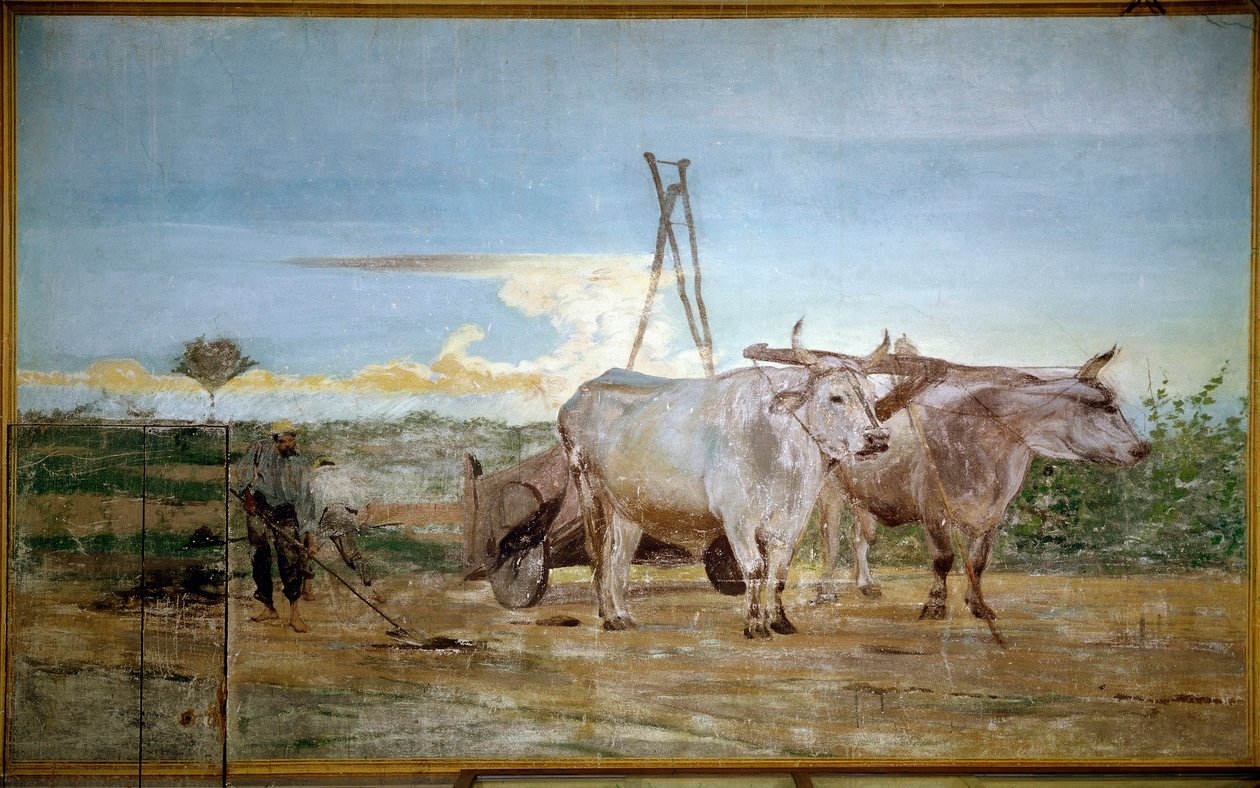 Kerätty eläinten lanta (öljy kankaalle tekijältä Giovanni Boldini