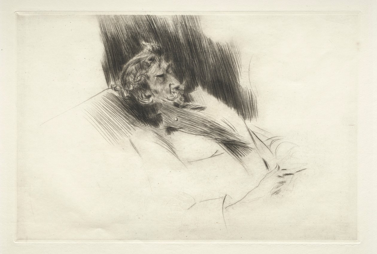 Whistler unessa, 1897. tekijältä Giovanni Boldini